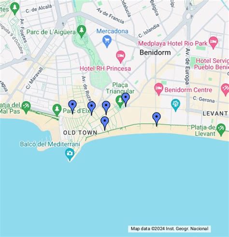 cruising en benidorm|Mapa gay 2024 de Benidorm